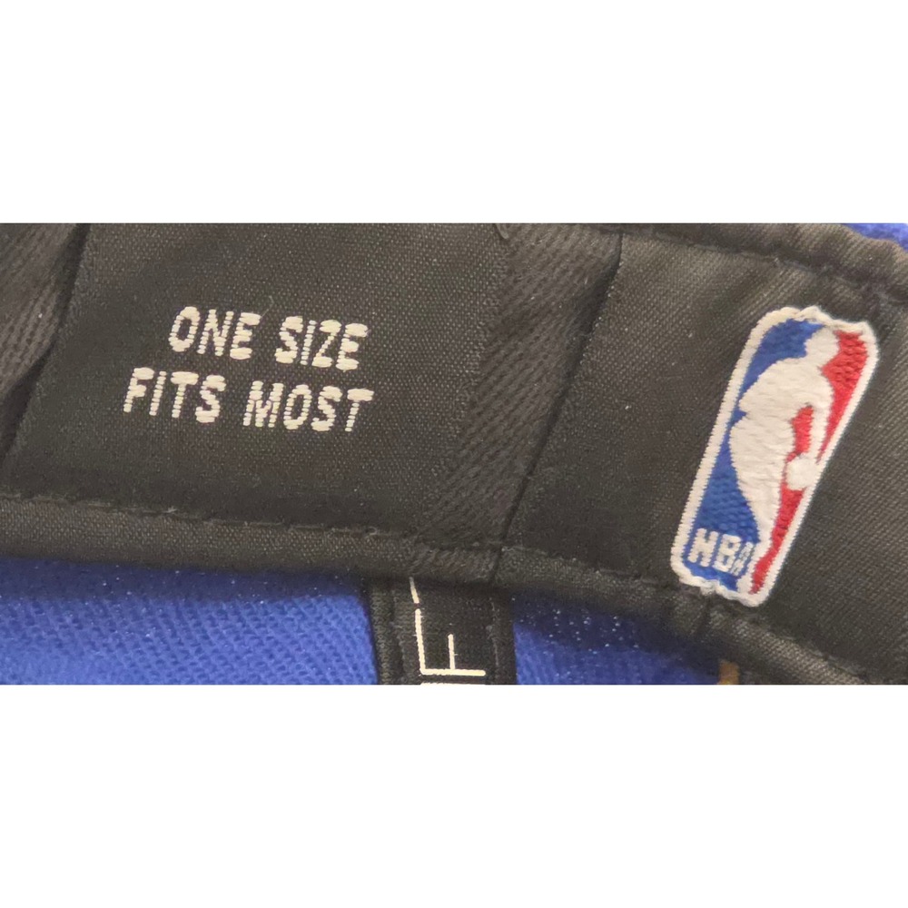 Golden State Warriors New Era 9FIFTY Snapback Hat Royal Blue NBA Flat Bill Cap - Picture 9 of 11